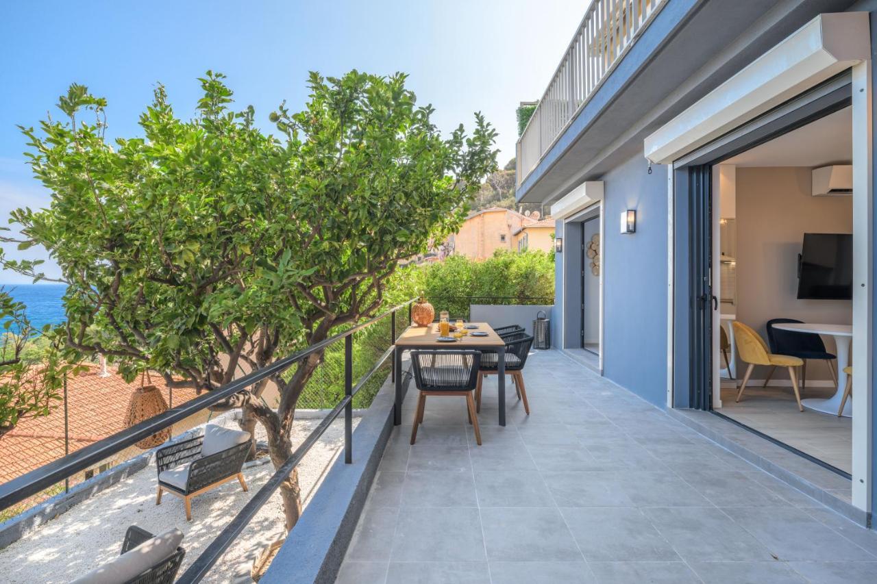 Proche Monaco, Vue Mer, Acces Plage Et Jardin Privatif Saint-Antoine  エクステリア 写真